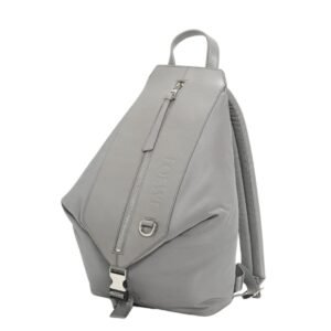 LOEWE SMALL CONVERTIBLE BACKPACK IN NYLON AND CALFSKIN