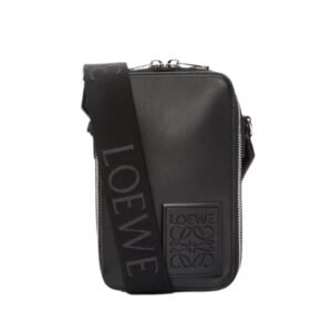 LOEWE VERTICAL CROSSBODY POCKET IN SATIN CALFSKIN
