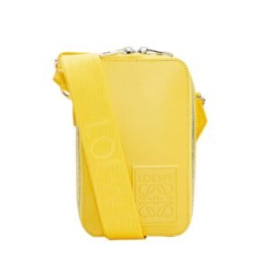 LOEWE VERTICAL CROSSBODY POCKET IN SATIN CALFSKIN
