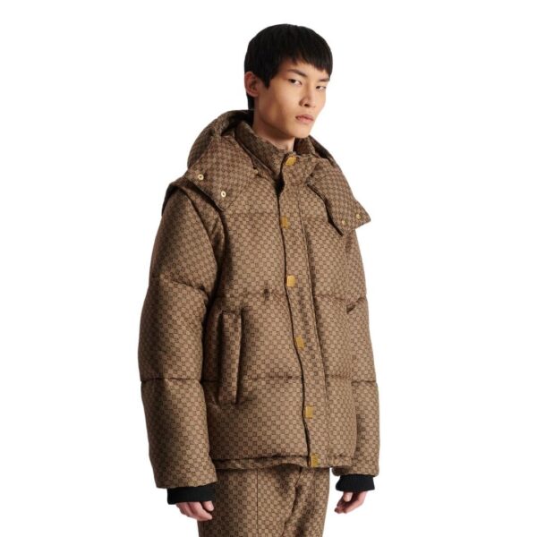 BALMAIN MINI MONOGRAMMED DOWN JACKET - Image 4