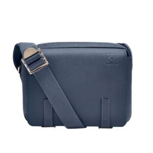 LOEWE XS MILITARY MESSENGER BAG IN SOFT GRAINED CALFSKIN