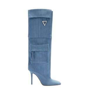 THE ATTICO “SIENNA” DENIM BOOT