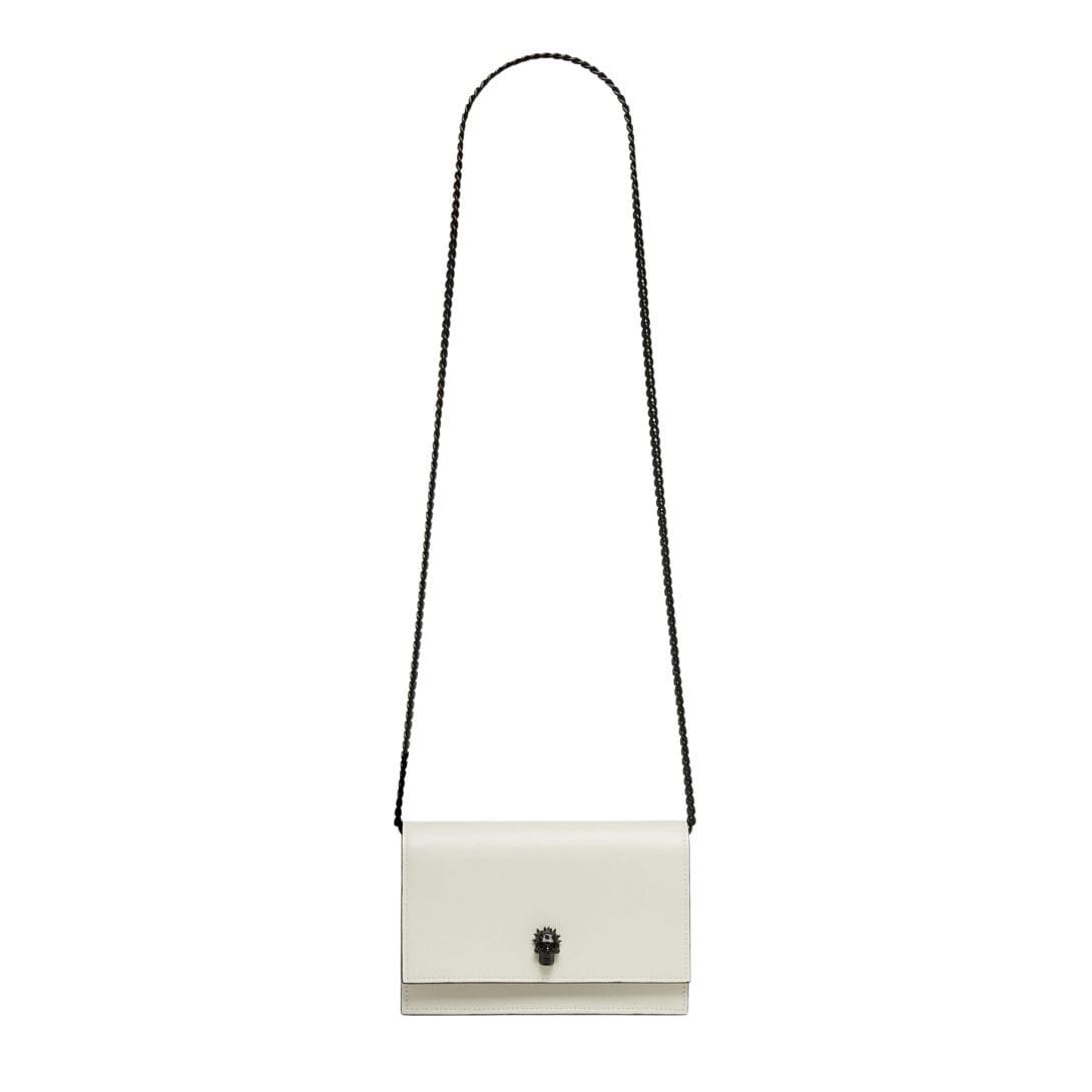 ALEXANDER MCQUEEN WOMANS SMALL SKULL IN SOFT LVORY - Image 5