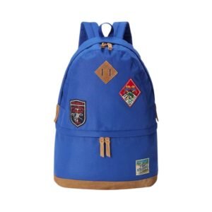 RALPH LAUREN RANGER SUEDE-TRIM BACKPACK