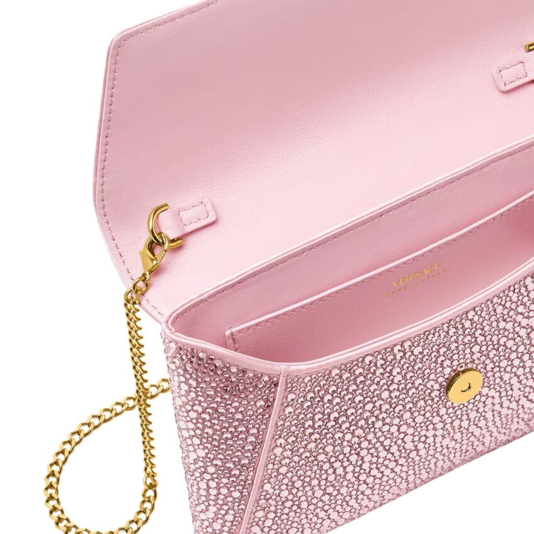 VERSACE CRYSTAL LA MEDUSA ENVELOPE CLUTCH - Image 4