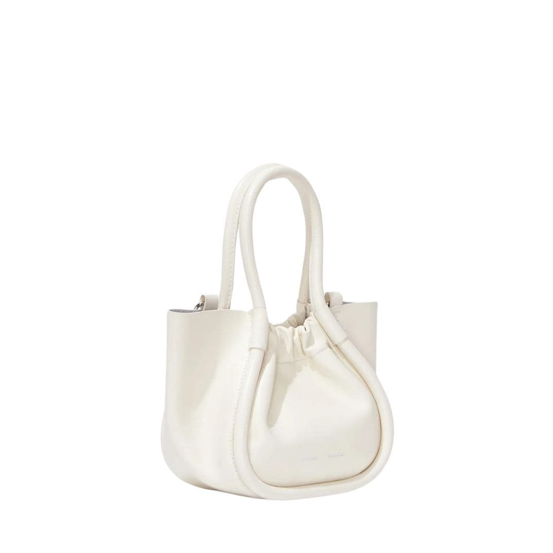 PROENZA EXTRA SMALL RUCHED TOTE IVORY - Image 6