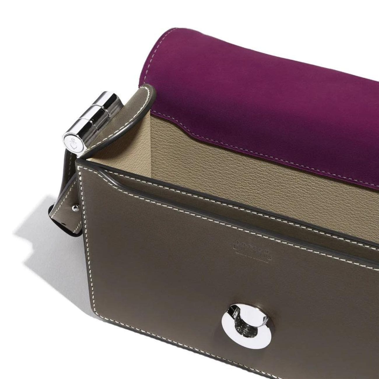 JOSEPH DUCLOS SAINT CLAIR LEATHER MESSENGER BAG - Image 4