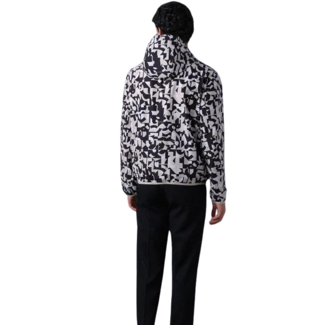 MACKAGE MICHAEL-PR REVERSIBLE ABSTRACT GEOMETRIC JACKET WITH HOOD - Image 4