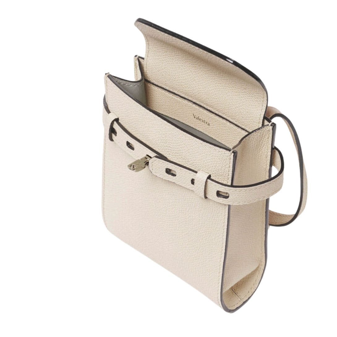 VALEXTRA BRERA B-TRACOLLINA SLIM CROSSBODY MICRO BAG - Image 5