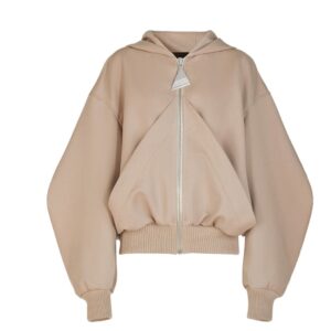 THE ATTICO BEIGE BOMBER