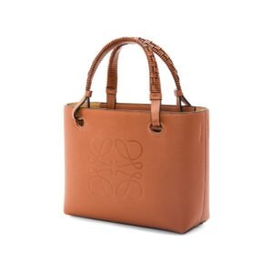 LOEWE ANAGRAM TOTE MINI BAG IN CLASSIC CALFSKIN