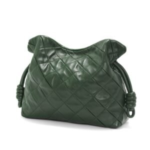 LOEWE FLAMENCO CLUTCH BAG IN PLEATED LAMBSKIN
