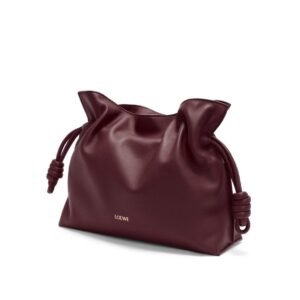 LOEWE FLAMENCO CLUTCH BAG IN CALFSKIN NAPPA