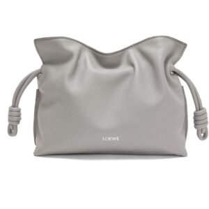 LOEWE MINI FLAMENCO CLUTCH BAG IN CALFSKIN NAPPA