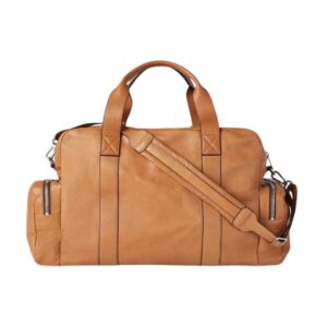 BRUNELLO CUCINELLI COWHIDE LEISURE BAG