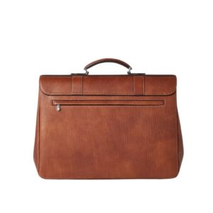 BRUNELLO CUCINELLI GRAINED CALFSKIN BRIEFCASE