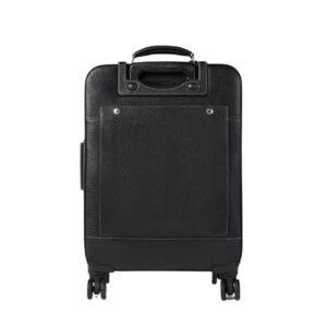 BRUNELLO CUCINELLI GRAINED CALFSKIN TROLLEY BAG
