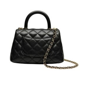 CHANEL MINI FLAP BAG WITH TOP HANDLE