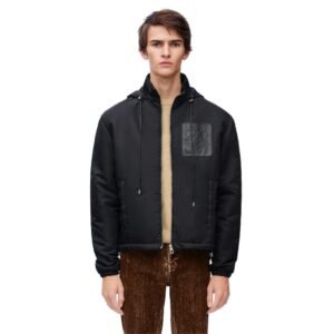 LOEWE HOODED PADDED JACKET IN NYLON