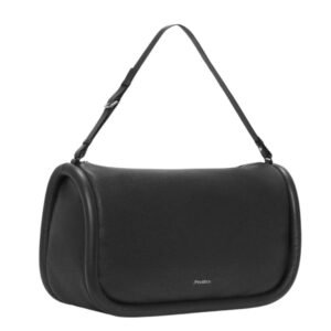 JWA BUMPER-36 – LEATHER SHOULDER BAG WITH ADDITIONAL WEBBING STRAP