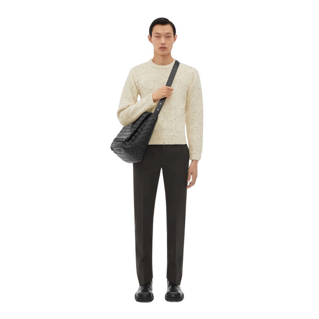 BOTTEGA VENETA MAXI CABBLE MESSENGER - Image 5