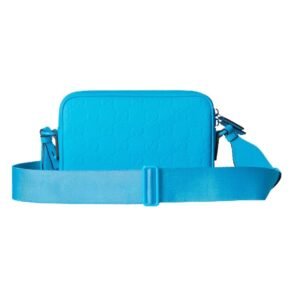 GUCCI GG RUBBER EFFECT CROSSBODY BAG IN BLUE