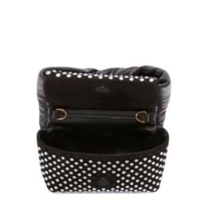 JWA MINI TWISTER – LEATHER MINI BAG WITH CRYSTAL