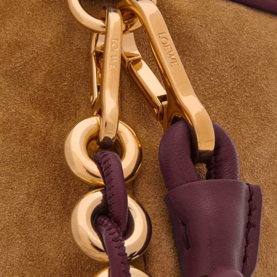 LOEWE MINI FLAMENCO PURSE BAG IN SOFT LAMBSKIN - Image 8