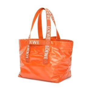 LOEWE FOLD SHOPPER BAG IN PAPER EFFECT CALFSKIN