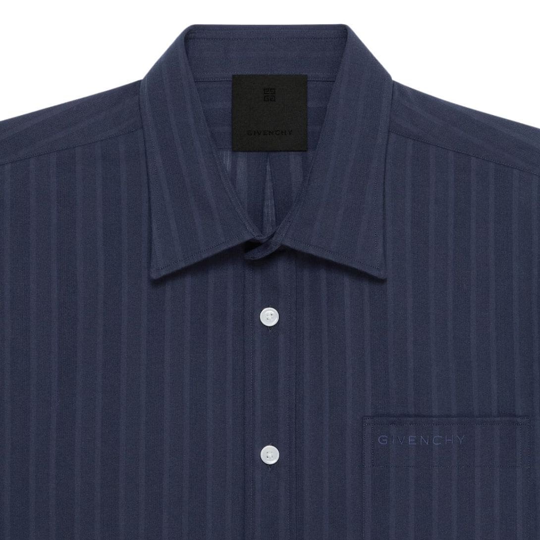 GIVENCHY SHIRT IN COTTON VOILE WITH STRIPES - Image 5