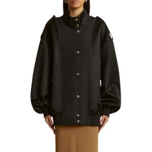 KHAITE THE FARRIS JACKET IN BLACK