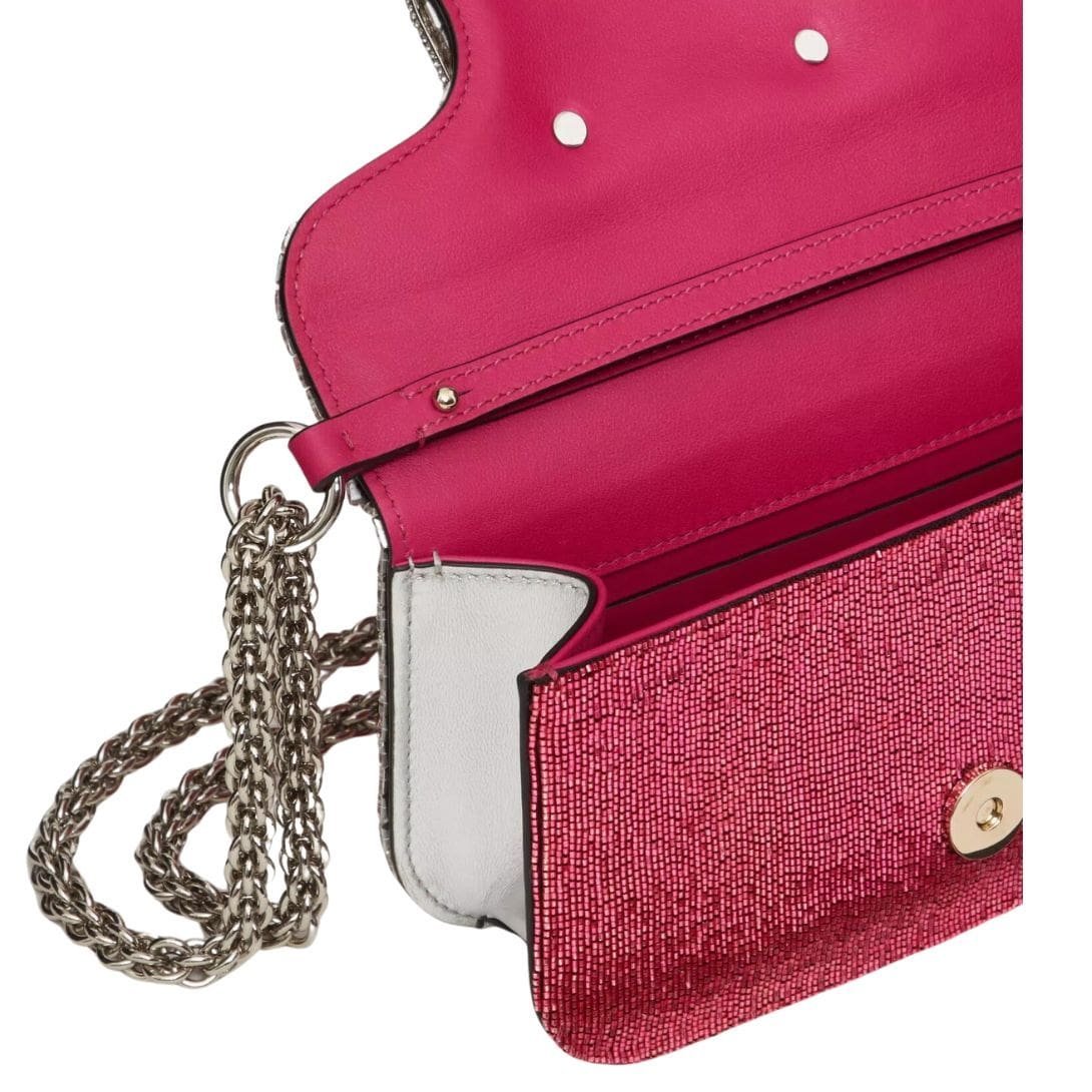 VALENTINO GARAVANI LOCÒ EMBROIDERED SMALL SHOULDER BAG - Image 5