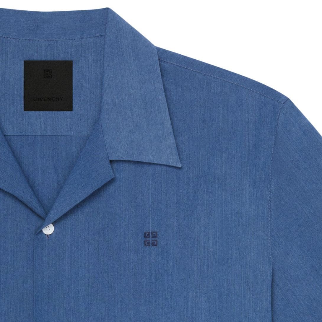 GIVENCHY SHIRT IN OZONE WASHED DENIM CHAMBRAY - Image 5