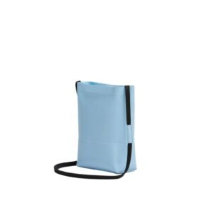 MARNI LIGHT BLUE CROSSBODY BAG WITH SHOELACE STRAP