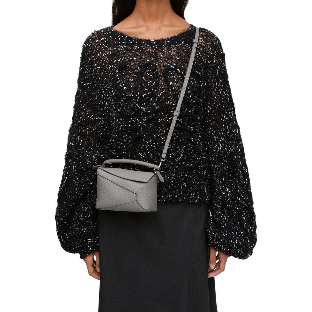 LOEWE MINI PUZZLE BAG IN SOFT GRAINED CALFSKIN - Image 8