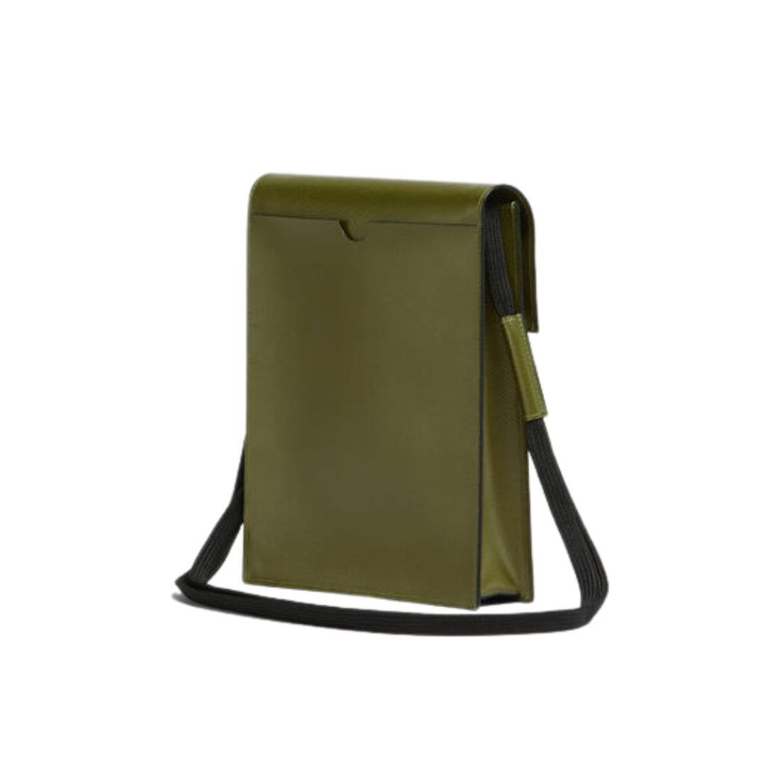 MARNI GREEN POUCH WITH SHOELACE STRAP - Image 4