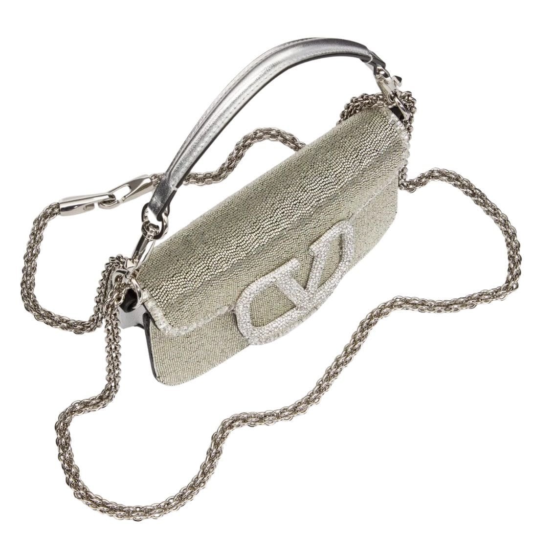 VALENTINO GARAVANI LOCÒ EMBROIDERED SMALL SHOULDER BAG - Image 3