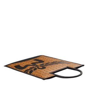 MCM X-LARGE AREN FOLD TOTE IN MEGA LAUREL VISETOS COGNAC