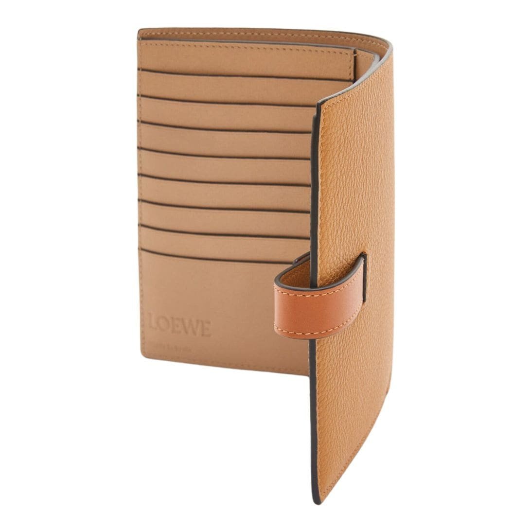 LOEWE MEDIUM VERTICAL WALLET IN SOFT GRAINED CALFSKIN - Image 3