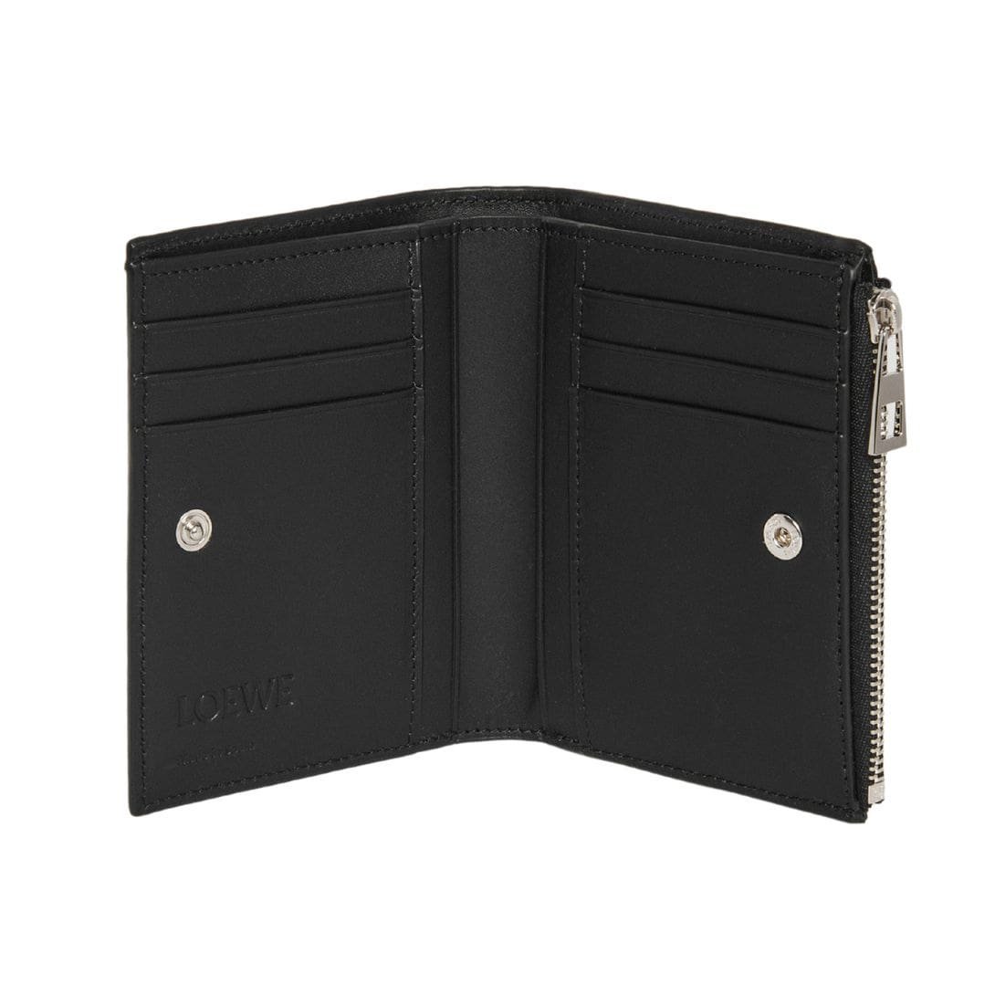 LOEWE SLIM COMPACT WALLET IN CLASSIC TEXTURED CALFSKIN - Image 4