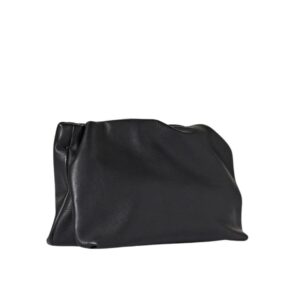 THE ROW BOURSE CLUTCH BAG IN LEATHER