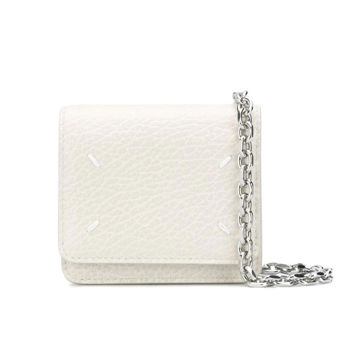MAISON MARGIELA SMALL FOUR-STITCH WALLET-ON-CHAIN - Image 2