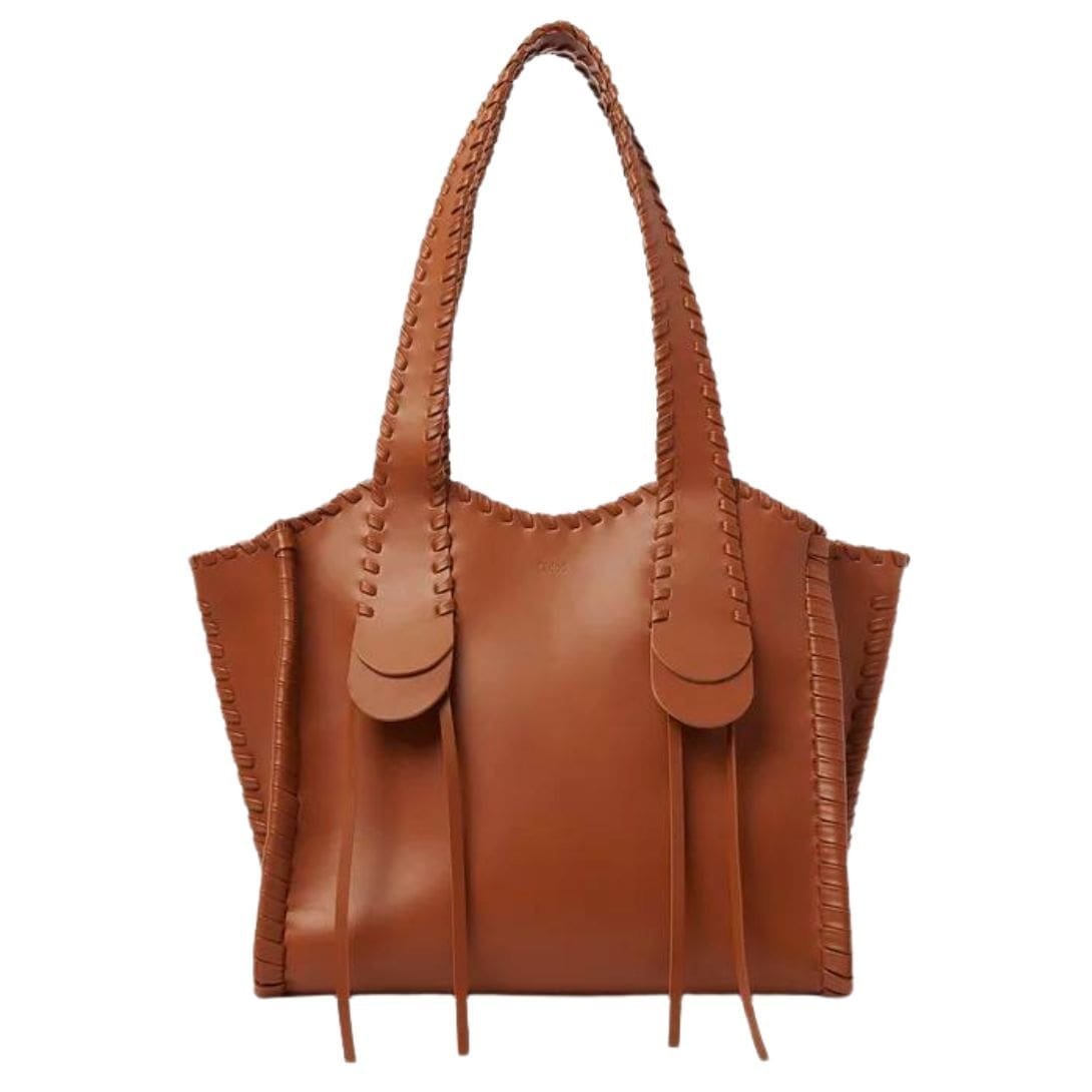 CHLOE MEDIUM MONY TOTE BAG CARAMEL