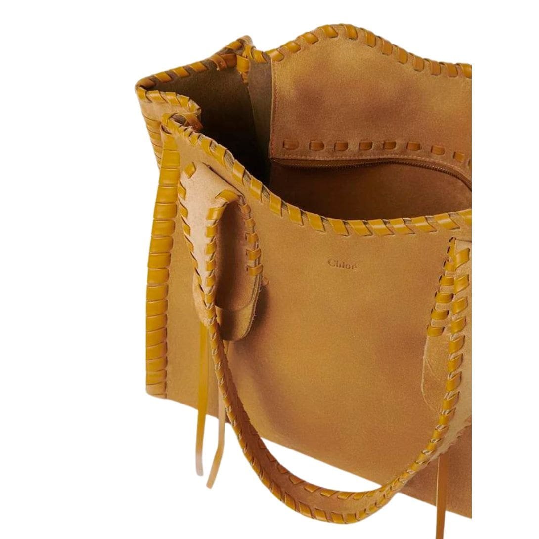 CHLOE MEDIUM MONY TOTE BAG HONEY GOLD - Image 5