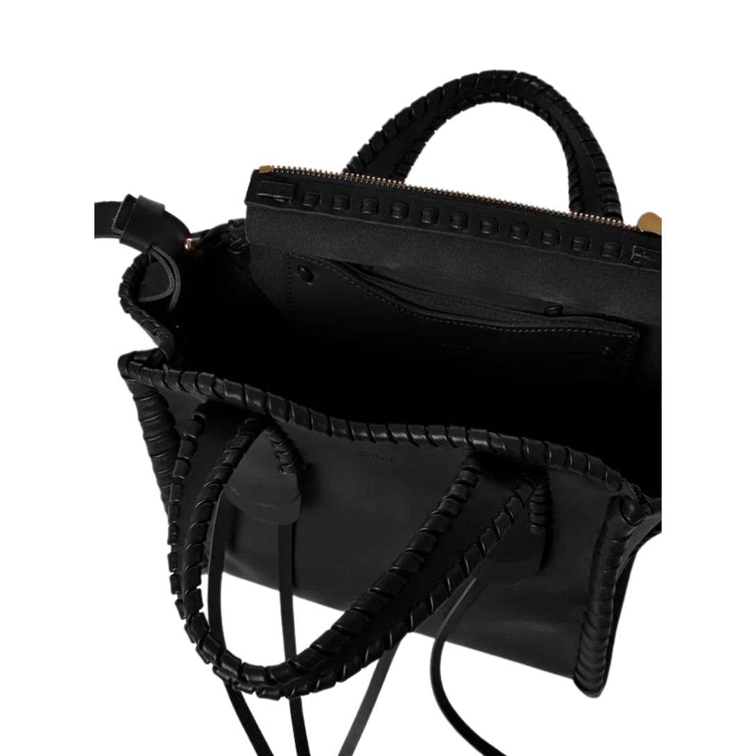 CHLOE SMALL MONY TOTE BAG BLACK - Image 5