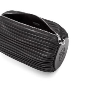LOEWE LARGE BRACELET CLUTCH BAG IN PLEATED NAPPA