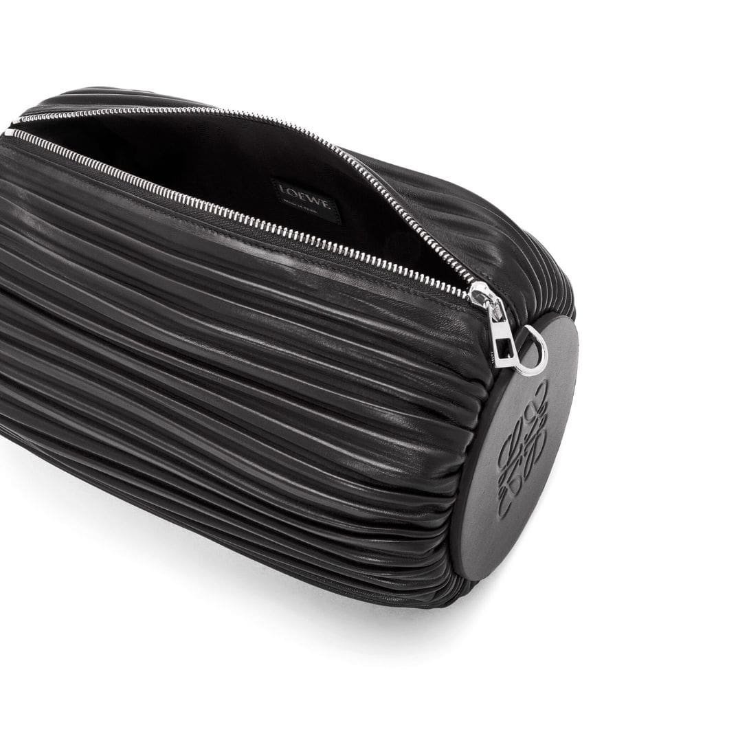 LOEWE LARGE BRACELET CLUTCH BAG IN PLEATED NAPPA - Image 2