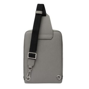 VALEXTRA V-LINE INTARSIA ONE SHOULDER BACKPACK