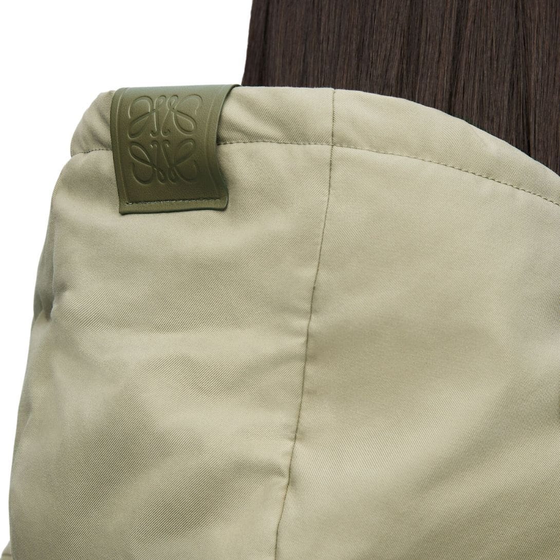 LOEWE CROPPED JACKET WITH HOOD IN COTTON BLEND - Image 4