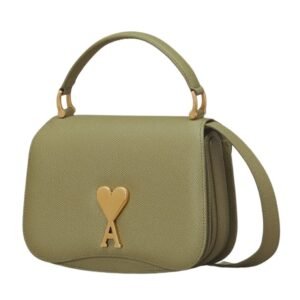 AMI MINI PARIS PARIS BAG IN OLIVE